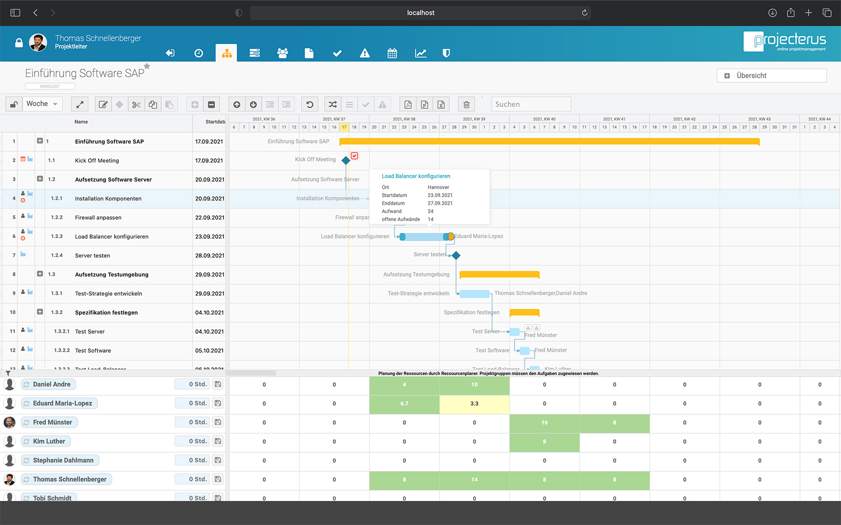 projecterus Projektmanagement