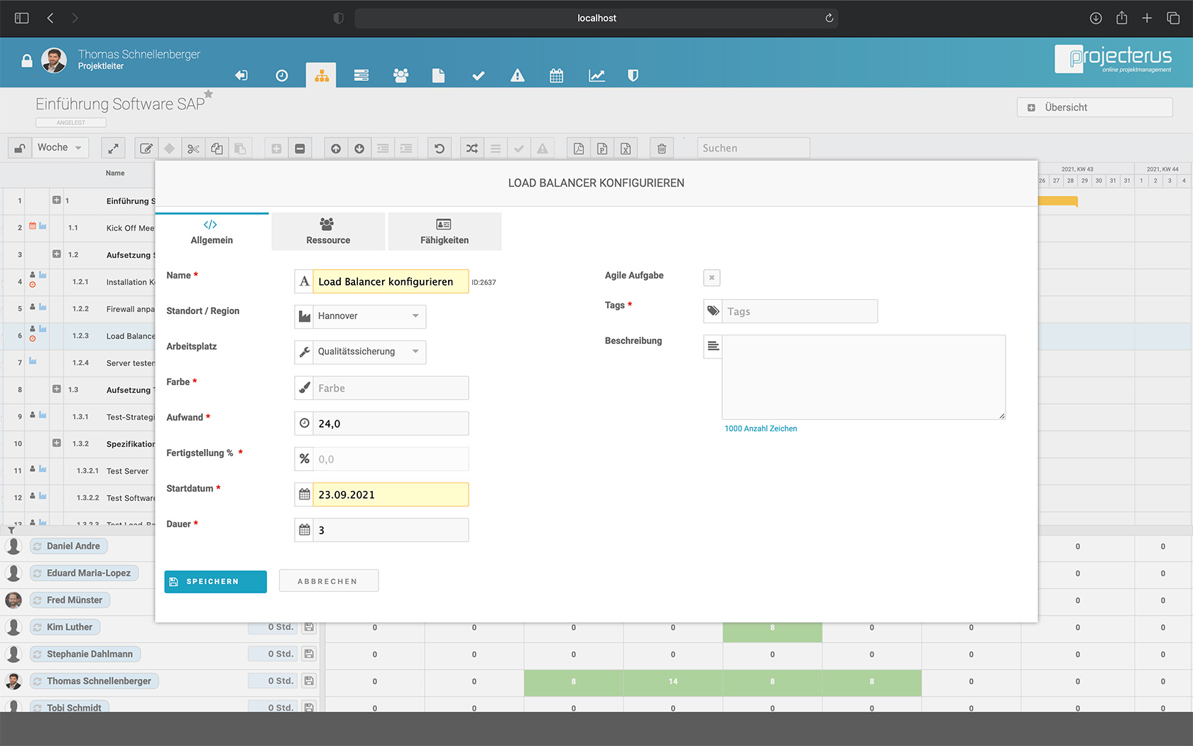 projecterus Projektmanagement